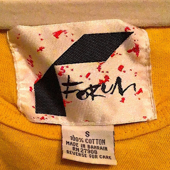 Yellow Forum 70’s tank top/muscle shirt! - Picture 3 of 3